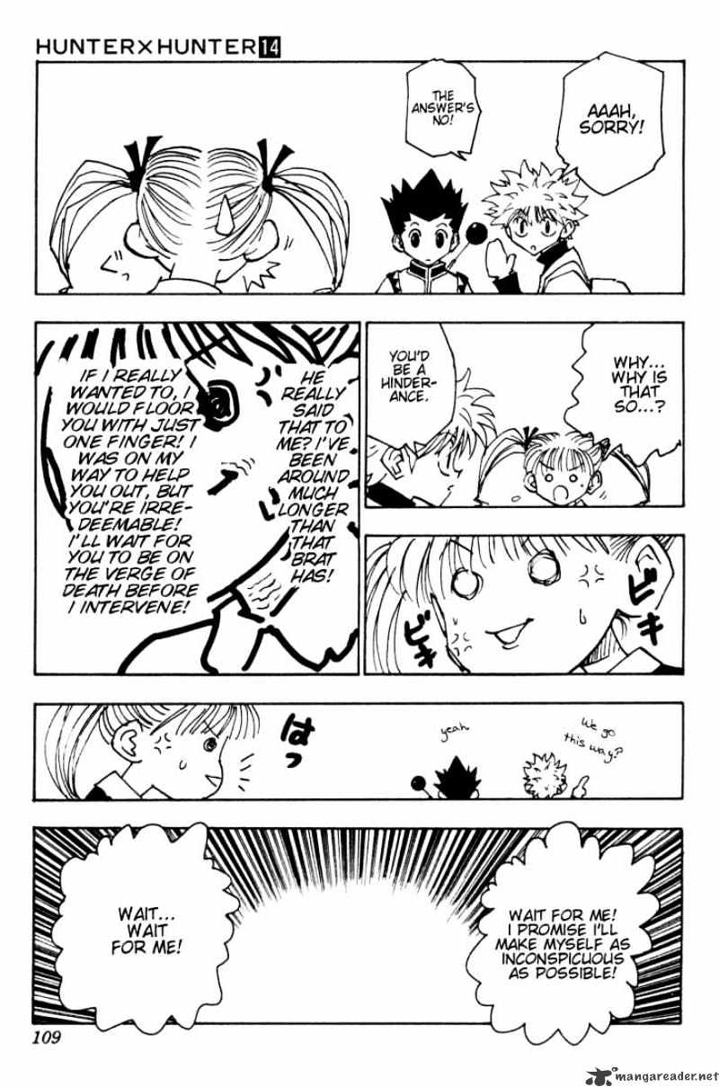 Hunter x Hunter, Chapter 134 - Game