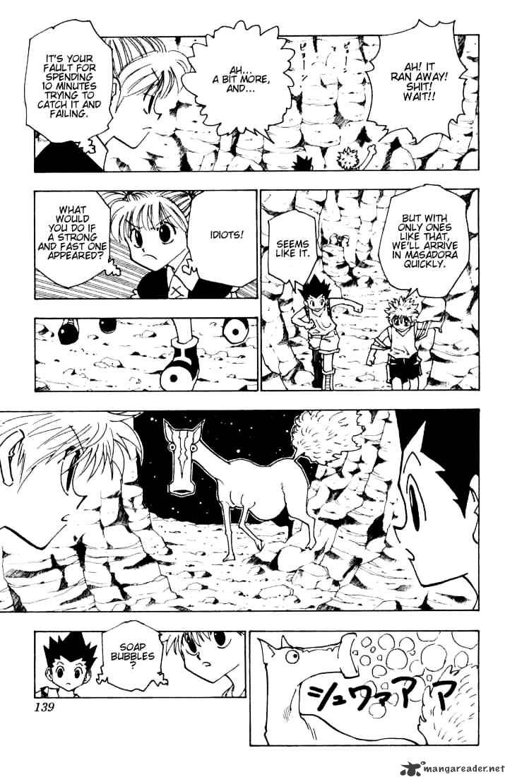 Hunter x Hunter, Chapter 136 - Off To Masadora 2 image 05