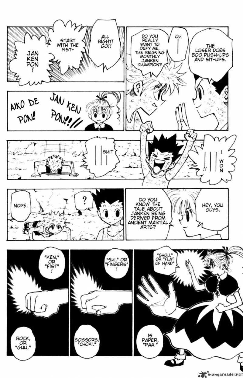 Hunter x Hunter, Chapter 145 - Jaken Equals-To Janken! image 04