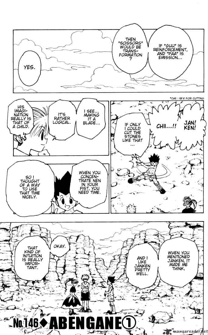 Hunter x Hunter, Chapter 146 - Abengane 1 image 01