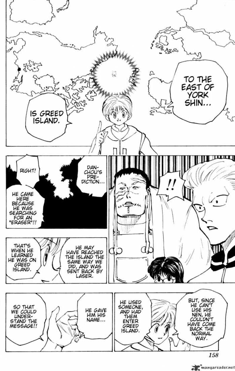 Hunter x Hunter, Chapter 149 - Welcome To Greed Island image 08