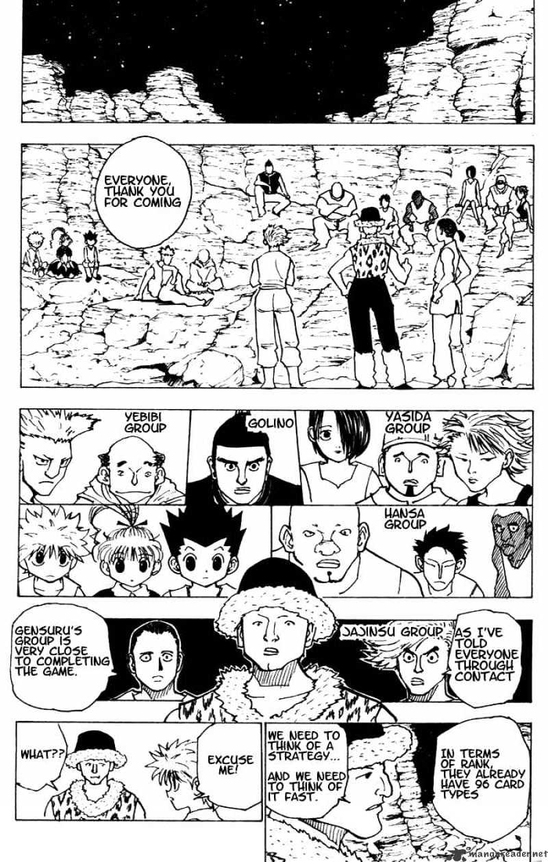 Hunter x Hunter, Chapter 154 - United Front image 12