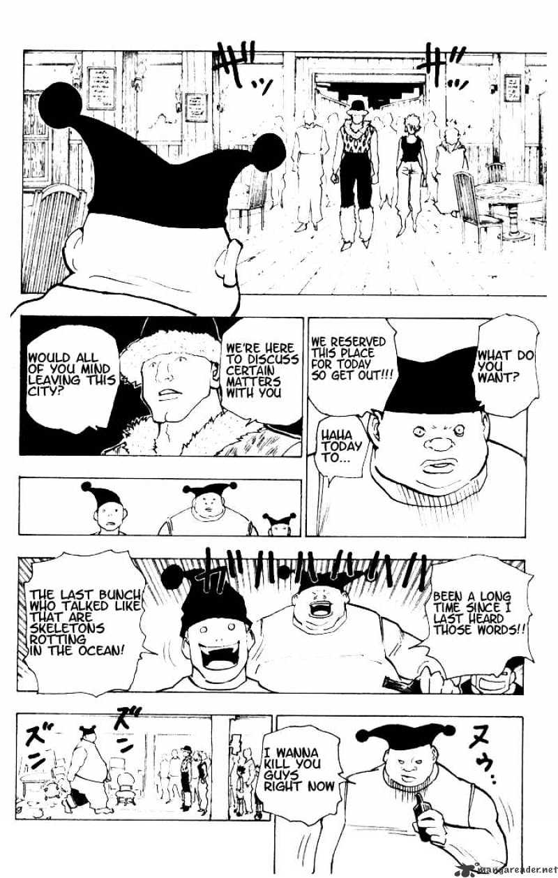 Hunter x Hunter, Chapter 155 - The Captain and His 14 Devils image 09