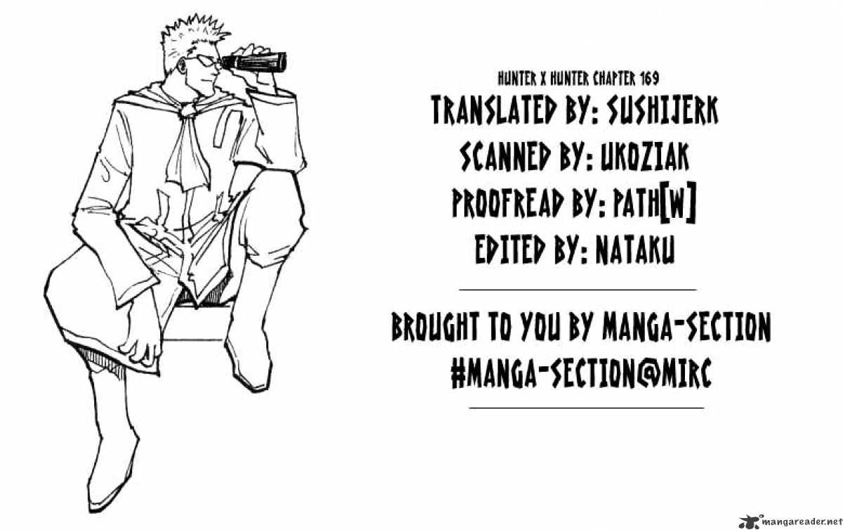 Hunter x Hunter, Chapter 169 - Declaration Of War image 16