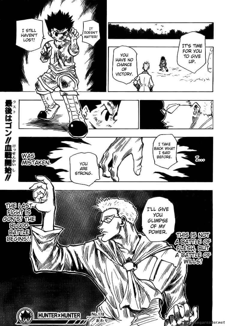 Hunter x Hunter, Chapter 178 - Attack Of Three 9 image 15