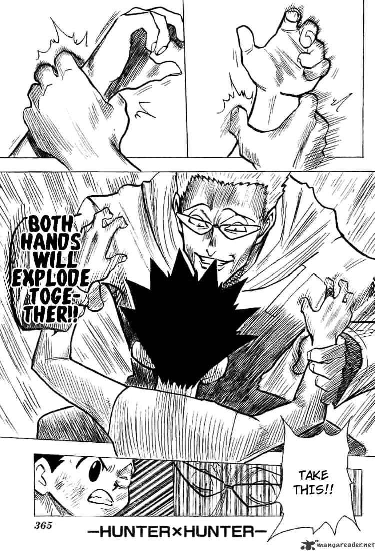 Hunter x Hunter, Chapter 180 - Attack Of Three 11 image 01