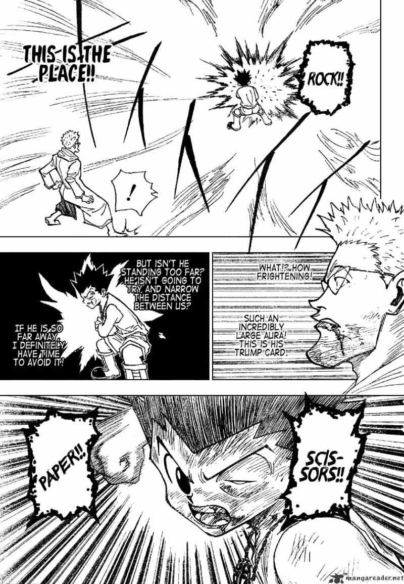 Hunter x Hunter, Chapter 181 - Attack Of Three 12 image 03