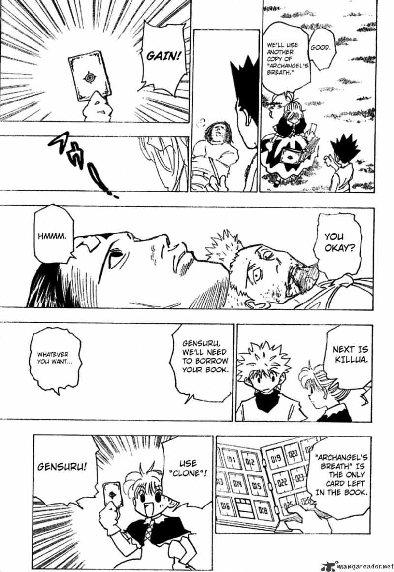 Hunter x Hunter, Chapter 182 - Attack Of Three 13 image 03