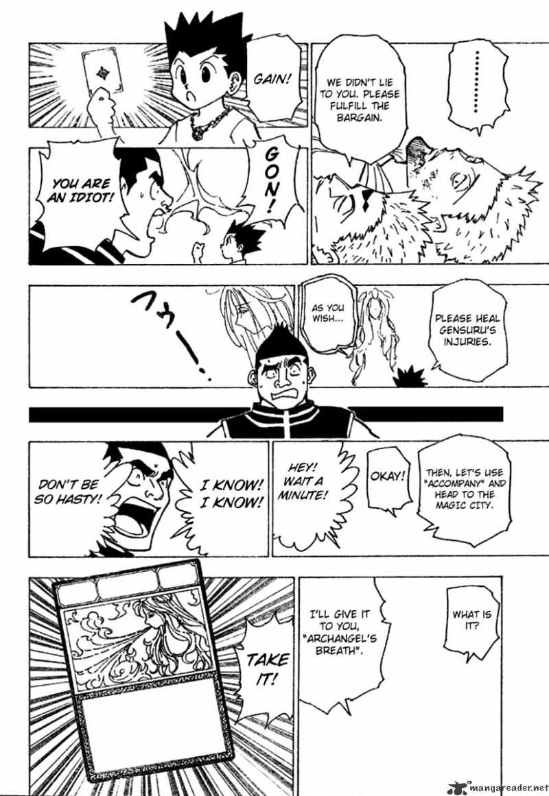 Hunter x Hunter, Chapter 182 - Attack Of Three 13 image 08