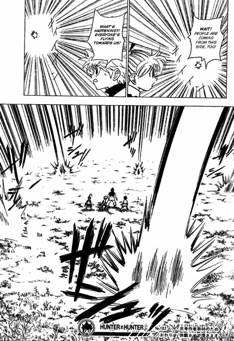 Hunter x Hunter, Chapter 182 - Attack Of Three 13 image 15