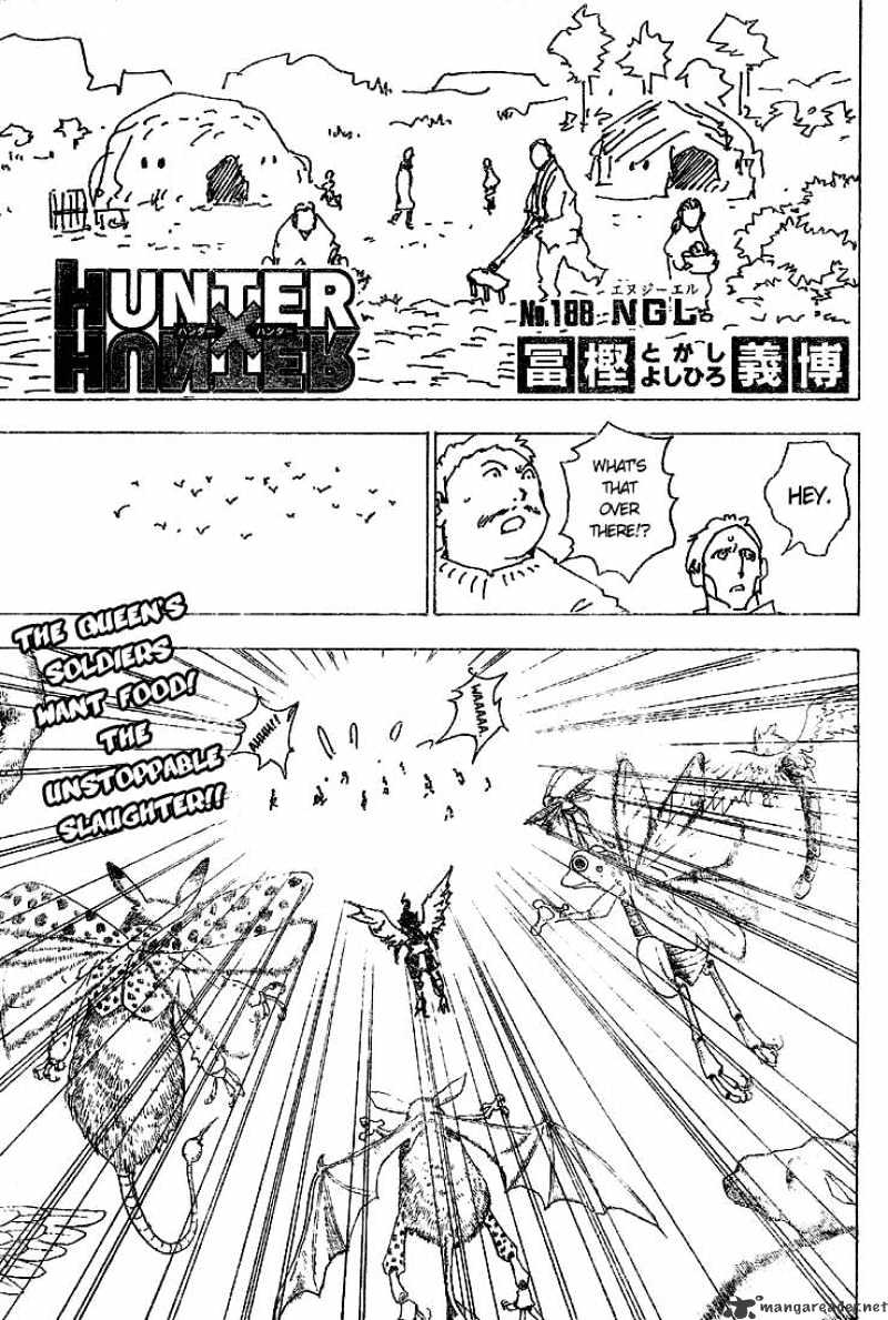 Hunter x Hunter, Chapter 188 - NGL image 01