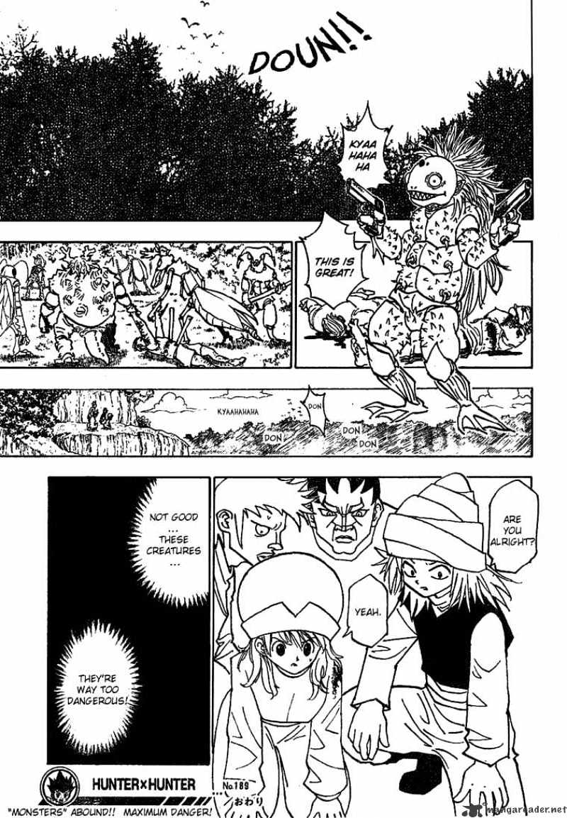 Hunter x Hunter, Chapter 189 - Infiltrate image 15