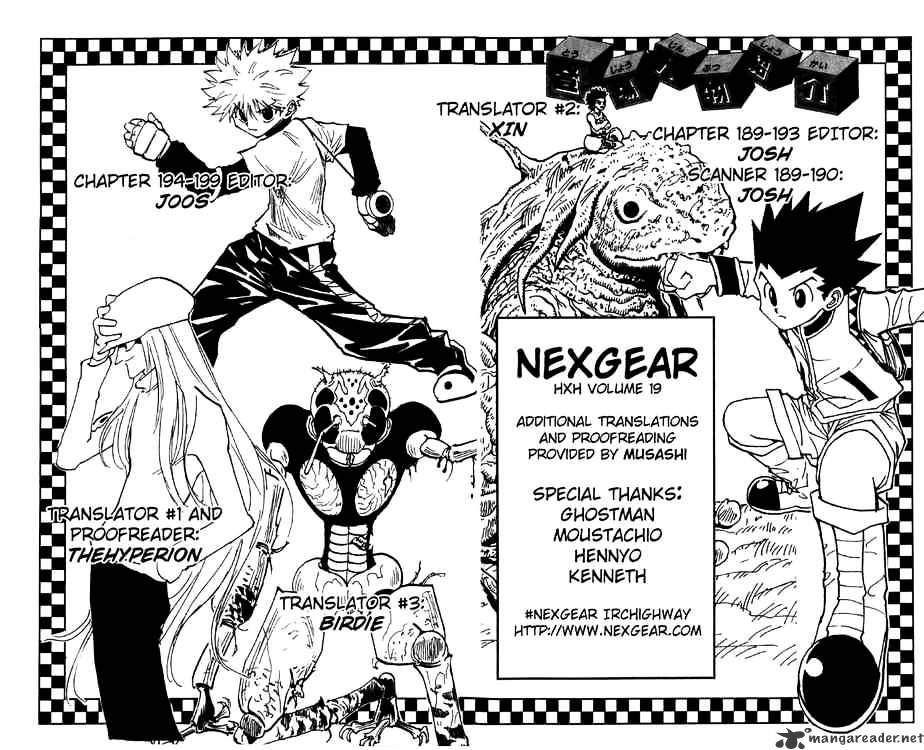 Hunter x Hunter, Chapter 196 - The Hagya Squad 3 image 15