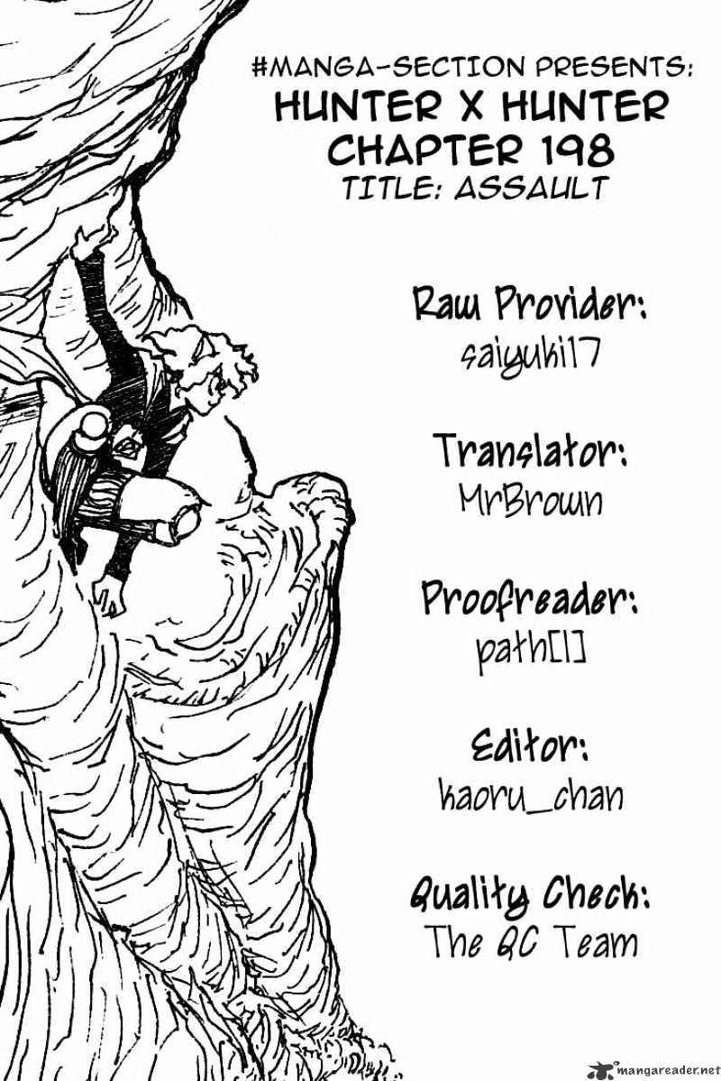 Hunter x Hunter, Chapter 198 - Assault image 17