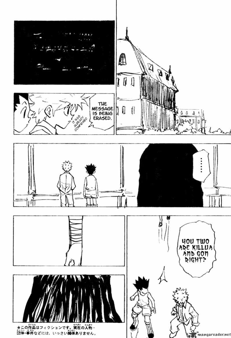 Hunter x Hunter, Chapter 200 - The Conpition image 04