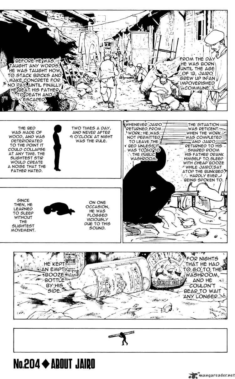 Hunter x Hunter, Chapter 204 - About Jairo image 01