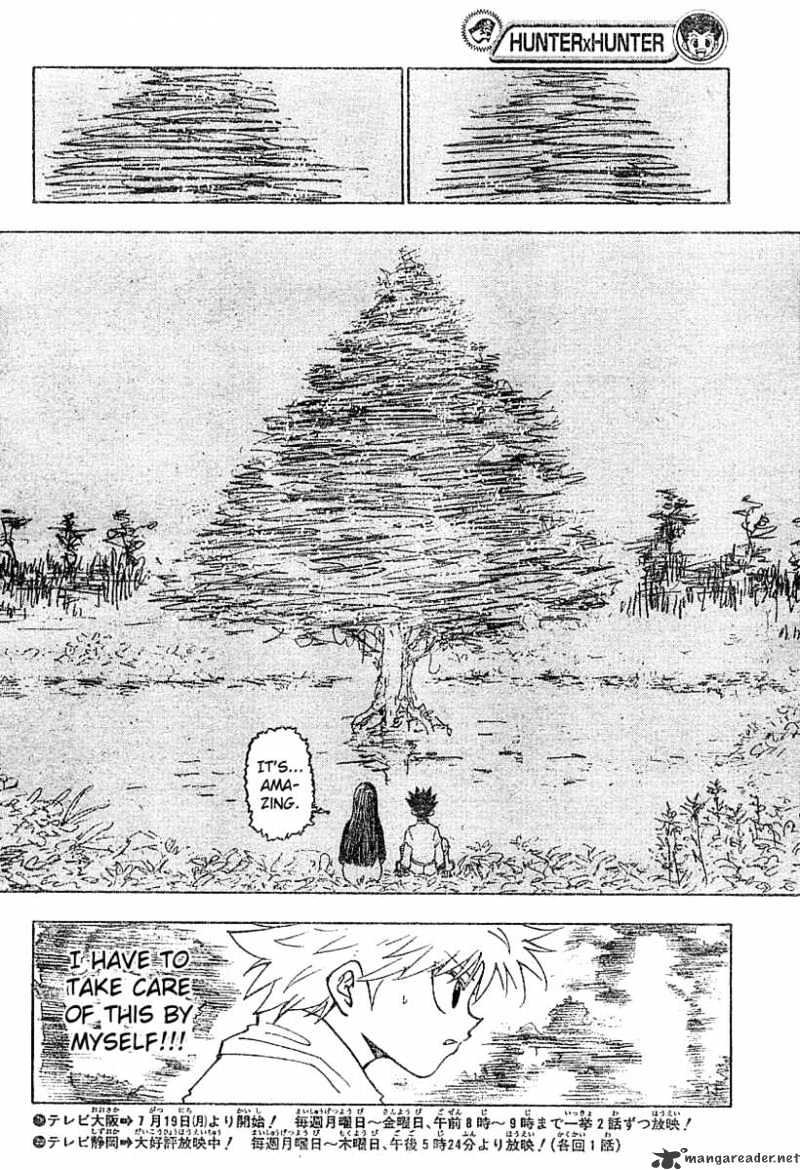 Hunter x Hunter, Chapter 218 - Confession image 13