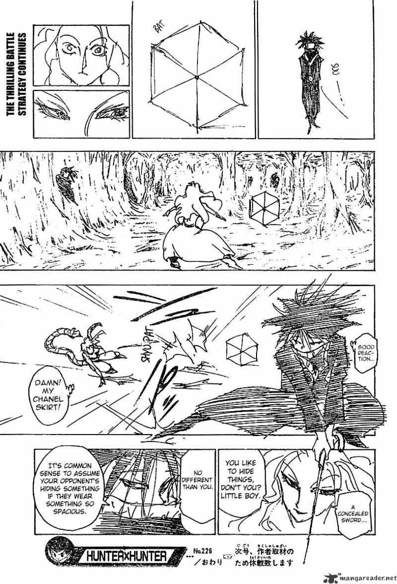 Hunter x Hunter, Chapter 226 - 10 - 4 image 15