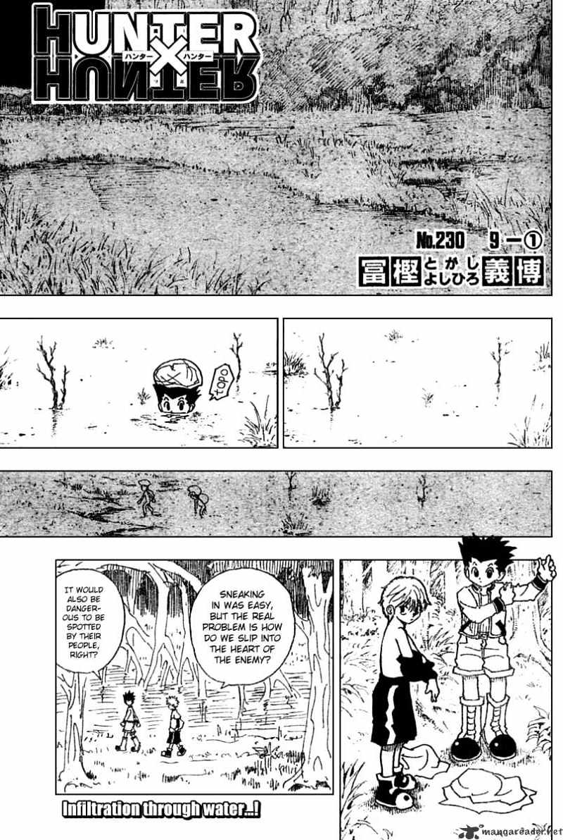 Hunter x Hunter, Chapter 230 - 9 - 1 image 01