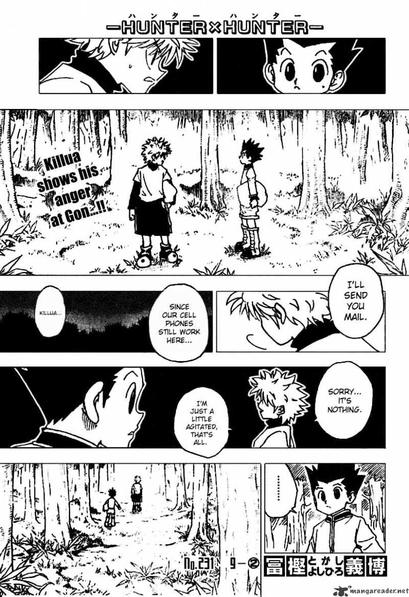 Hunter x Hunter, Chapter 231 - 9 - 2 image 01