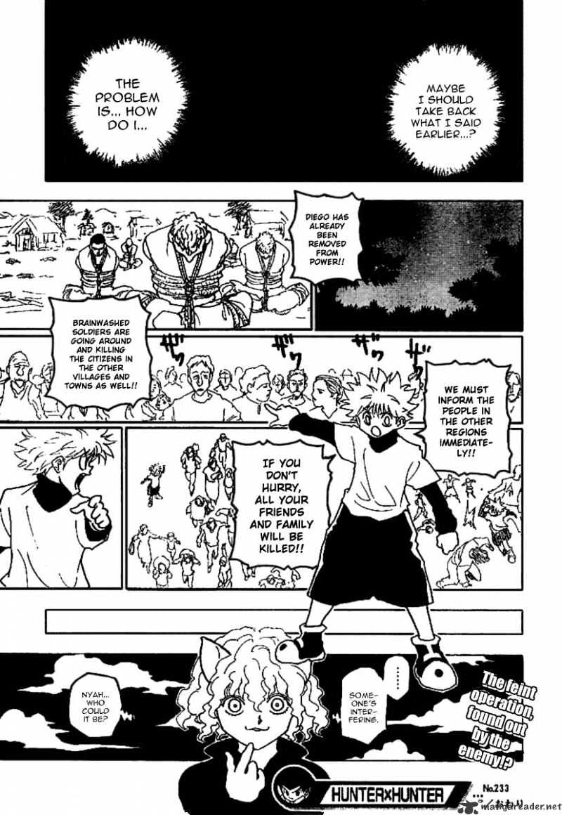 Hunter x Hunter, Chapter 233 - 9 - 4 image 15