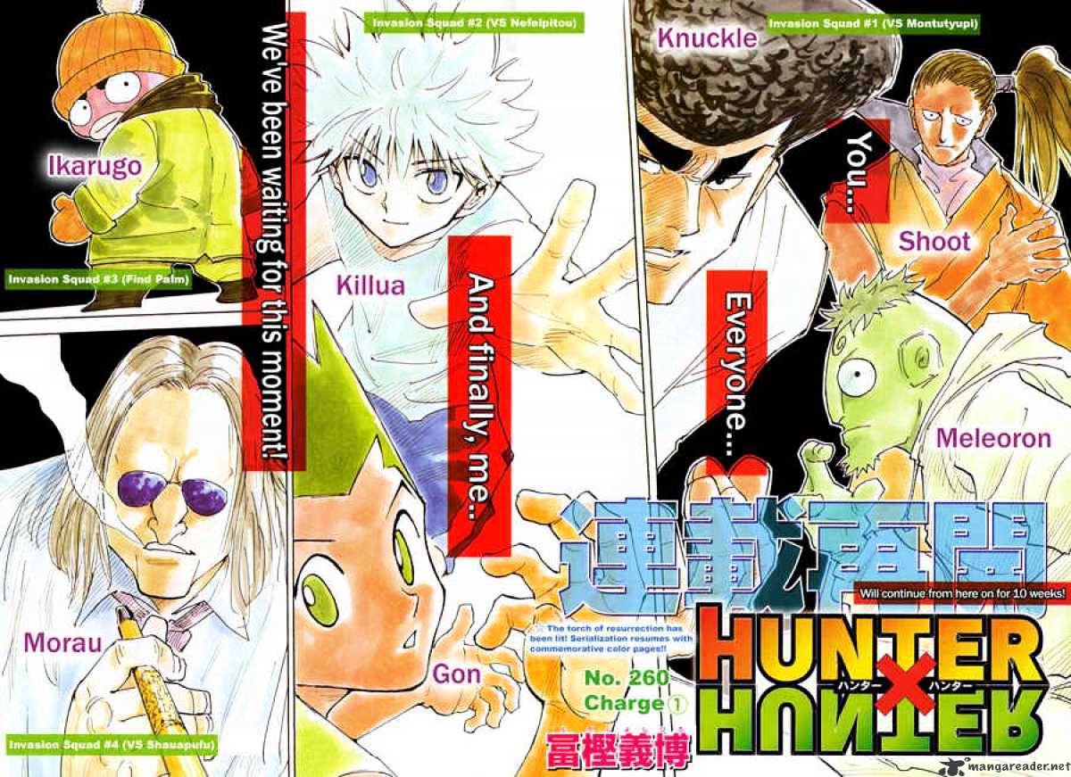 Hunter x Hunter, Chapter 261 - Charge 1 image 02