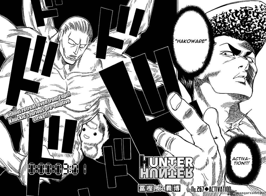 Hunter x Hunter, Chapter 267 - Activation image 02