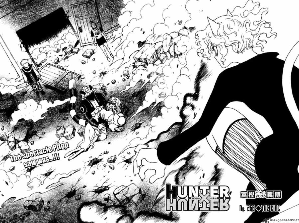 Hunter x Hunter, Chapter 268 - The King image 02