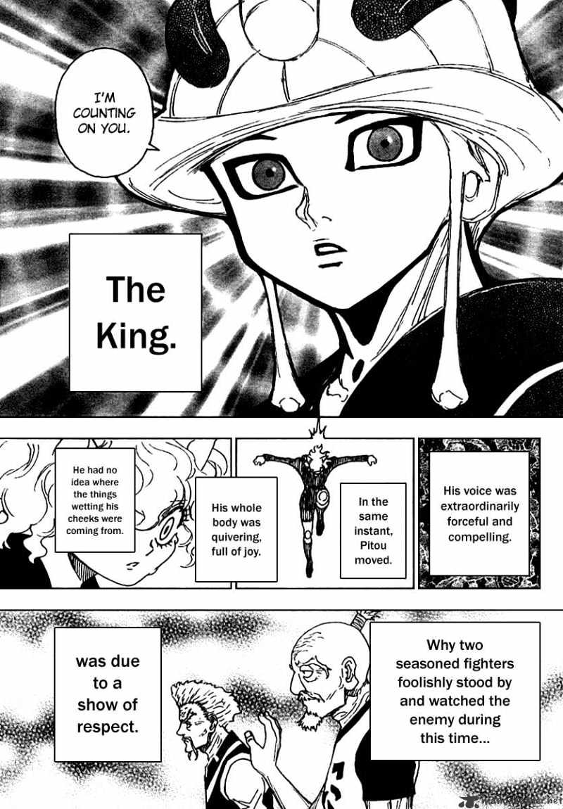 Hunter x Hunter, Chapter 268 - The King image 06