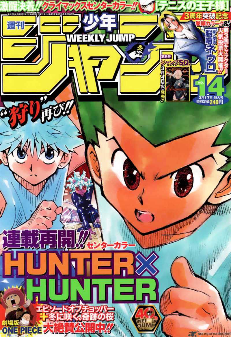 Hunter x Hunter, Chapter 271 - Seperation image 01