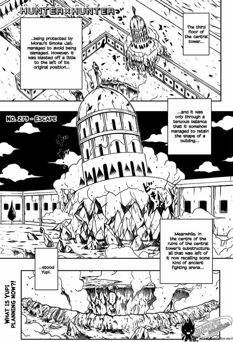 Hunter x Hunter, Chapter 279 - Escape image 01