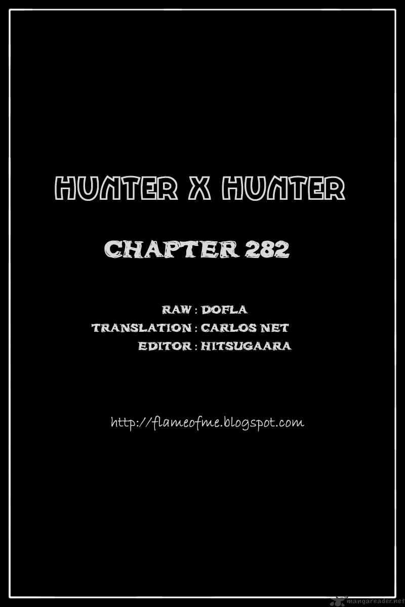 Hunter x Hunter, Chapter 282 - Sealed Off image 20