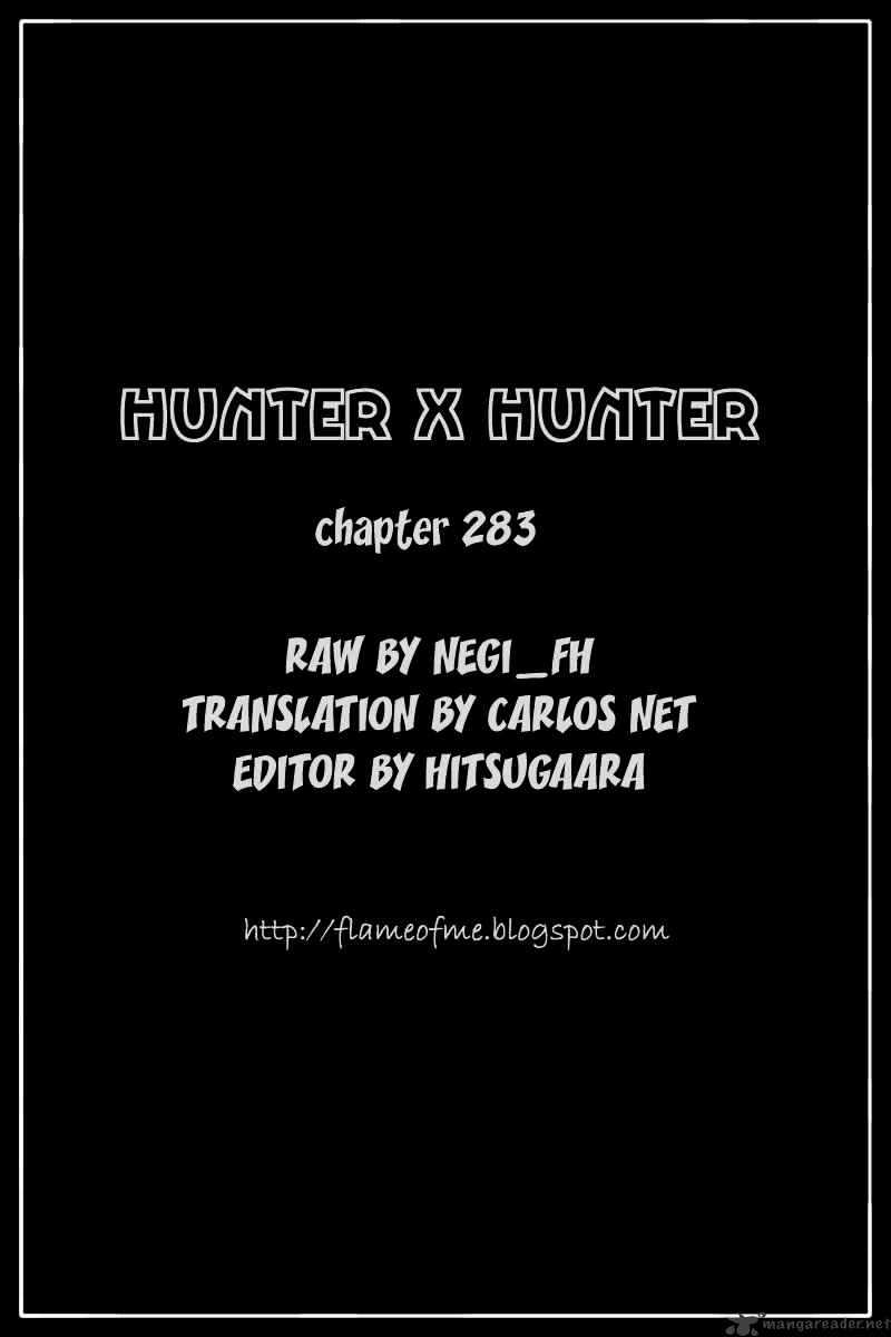 Hunter x Hunter, Chapter 283 - Resolve image 20