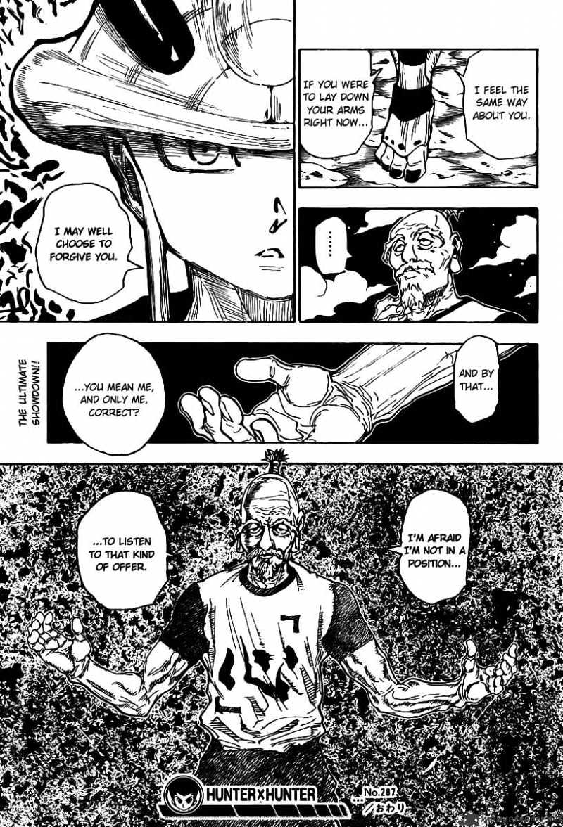 Hunter x Hunter, Chapter 287 - Situation image 17