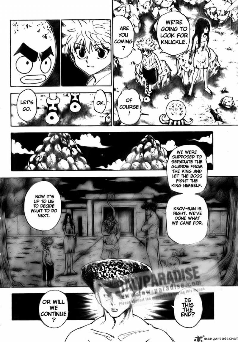 Hunter x Hunter, Chapter 300 - Insurance image 06