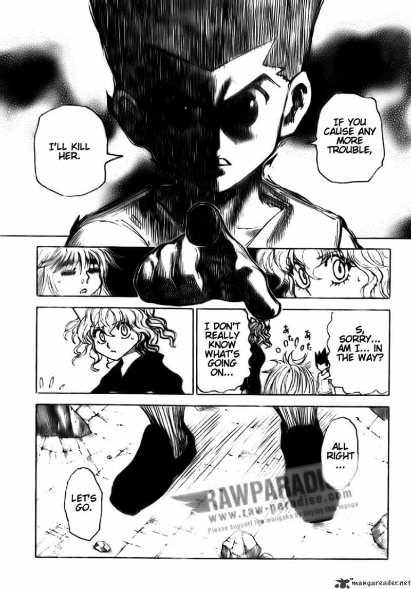 Hunter x Hunter, Chapter 300 - Insurance image 13