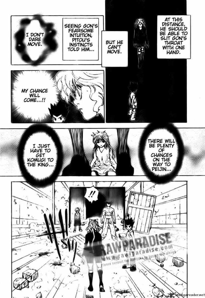 Hunter x Hunter, Chapter 300 - Insurance image 14