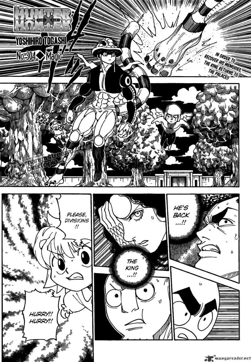 Hunter x Hunter, Chapter 304 - Magic image 01