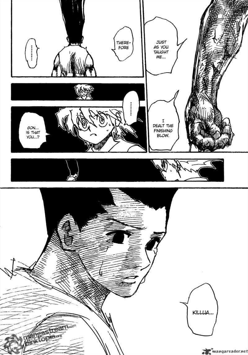 Hunter x Hunter, Chapter 307 - Loss image 04