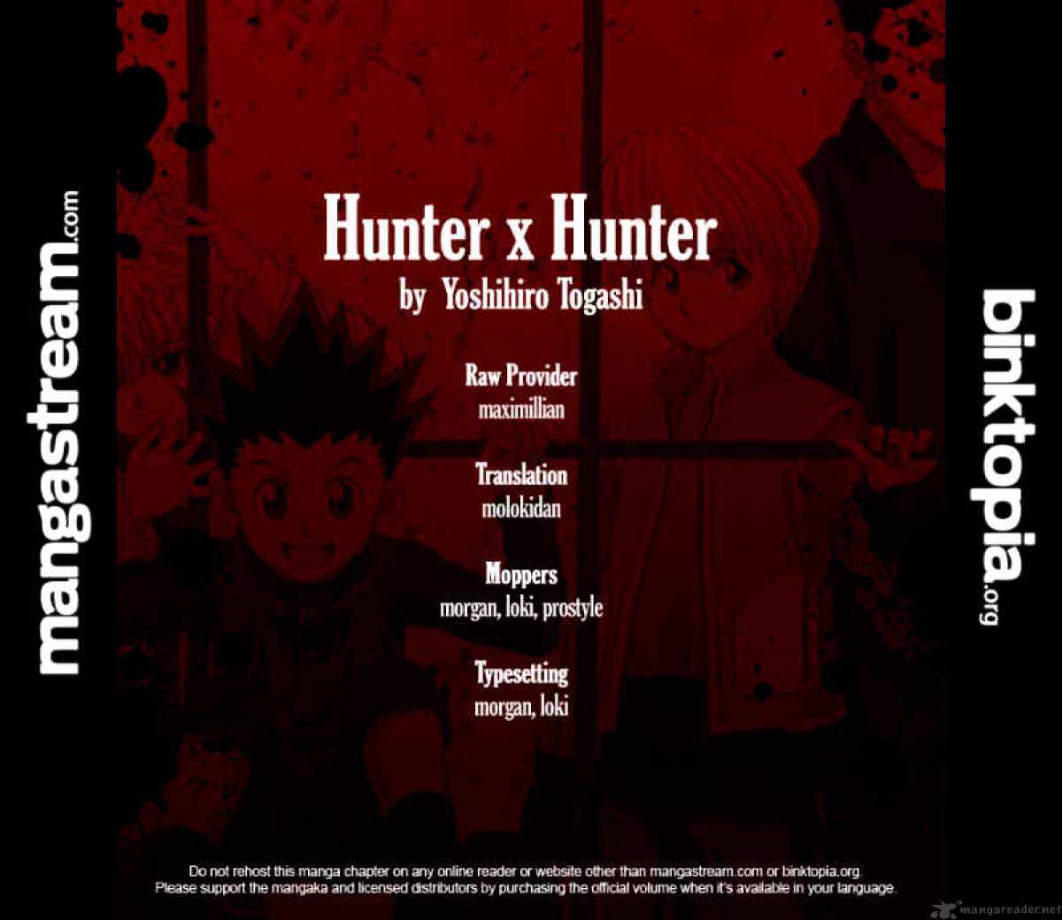 Hunter x Hunter, Chapter 309 - Competition image 20