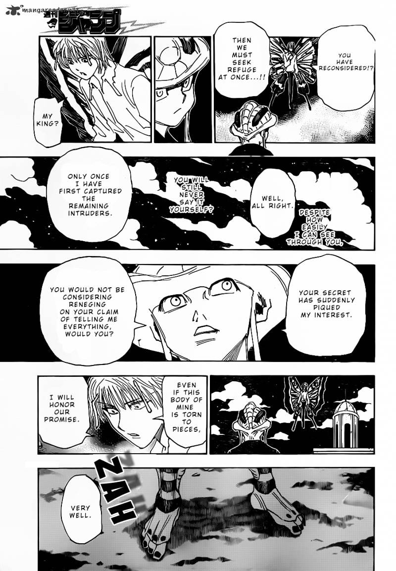 Hunter x Hunter, Chapter 312 - Resolve image 03