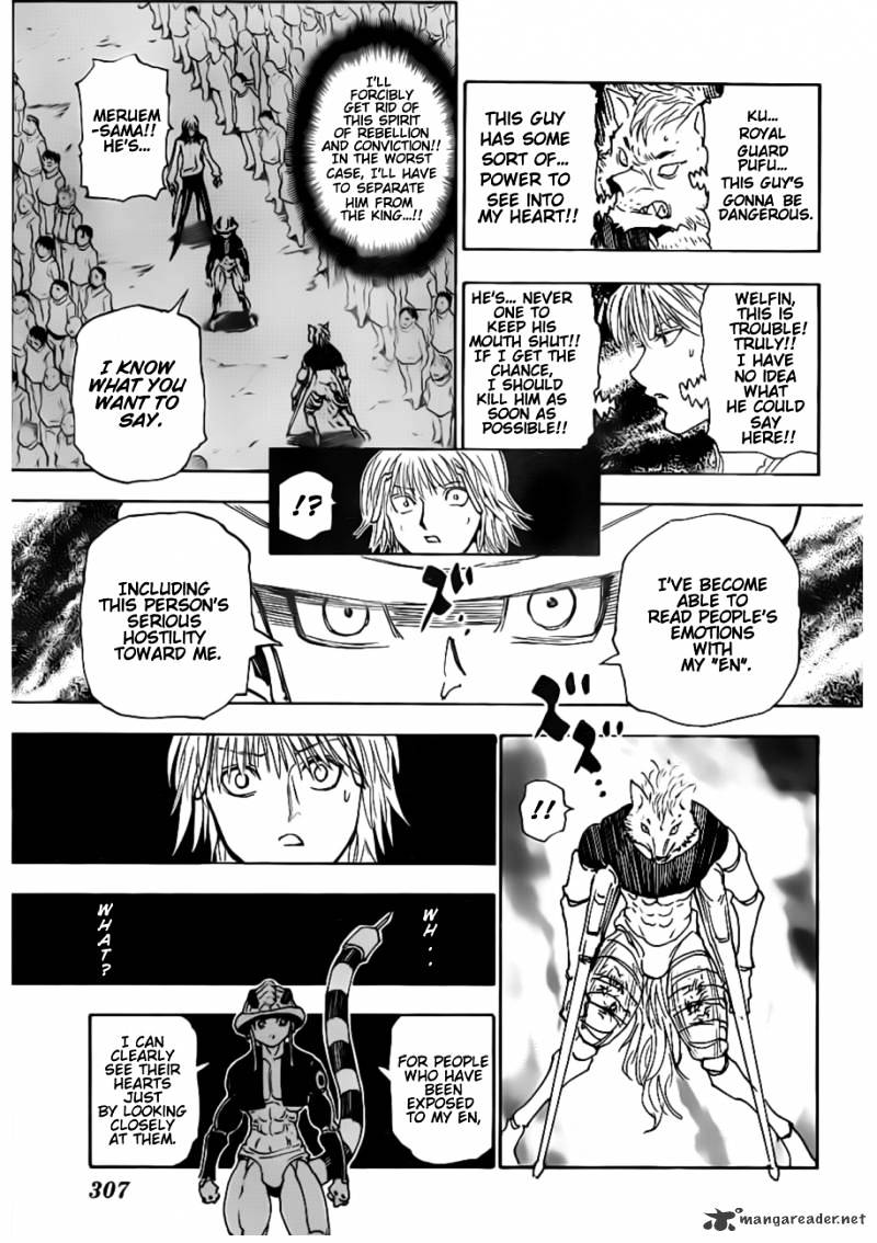 Hunter x Hunter, Chapter 312 - Resolve image 09