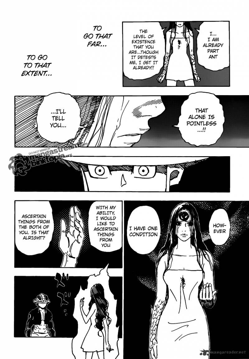 Hunter x Hunter, Chapter 314 - Persuasion image 13