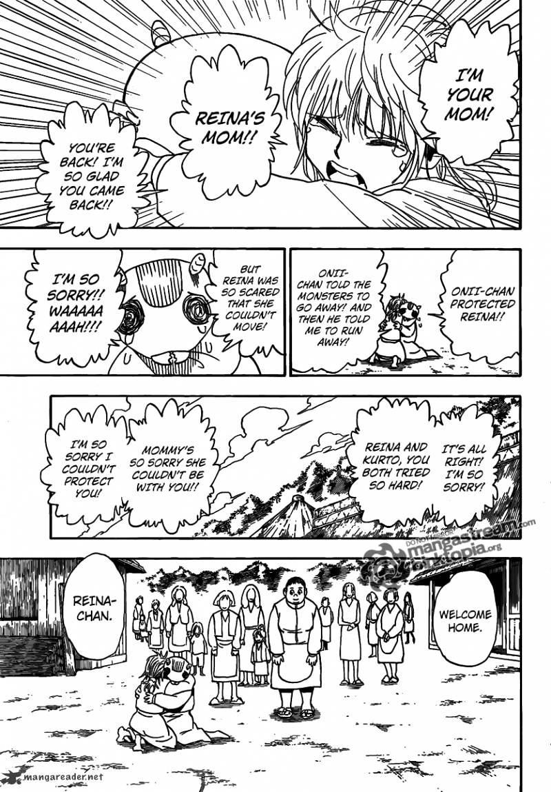 Hunter x Hunter, Chapter 315 - Homecoming image 11