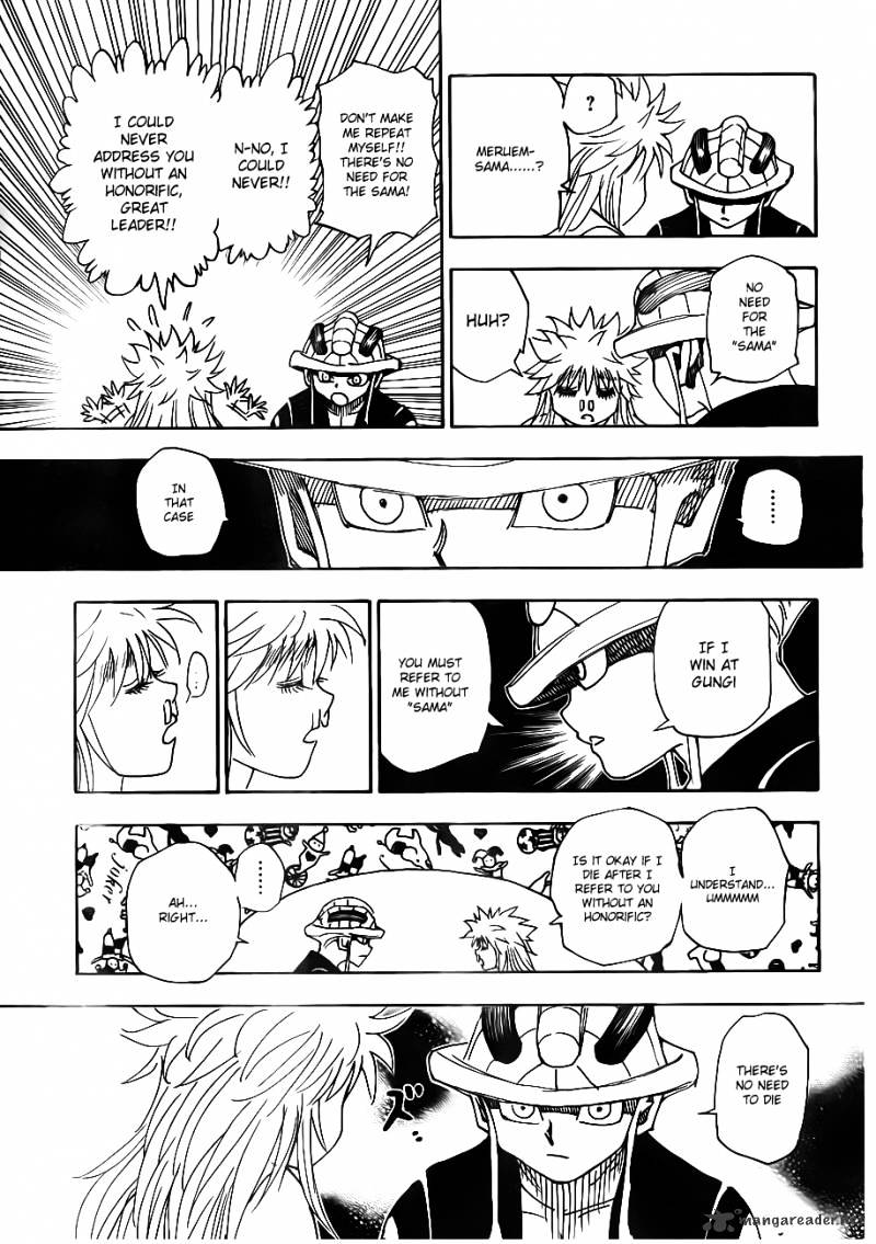 Hunter x Hunter, Chapter 317 - Reply image 07