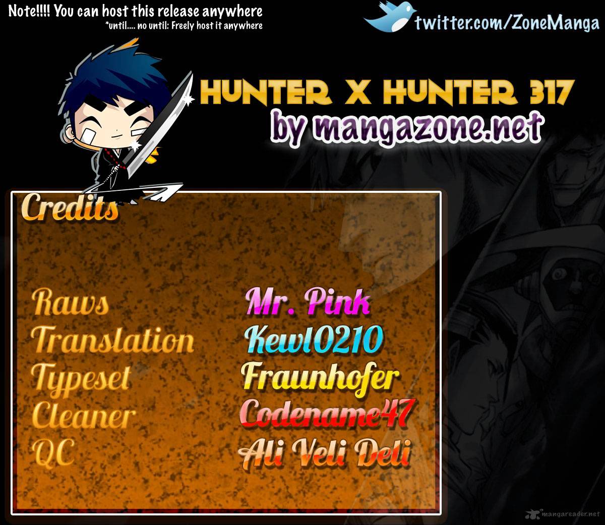 Hunter x Hunter, Chapter 317 - Reply image 21