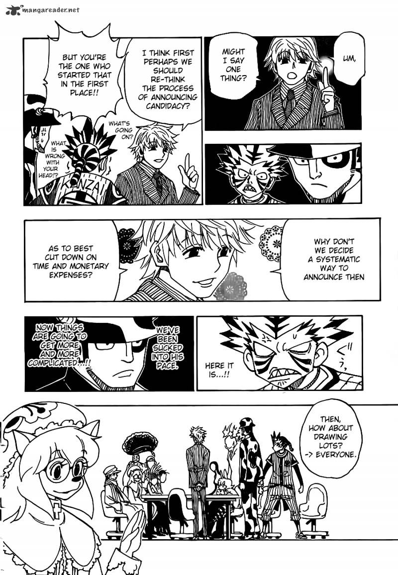 Hunter x Hunter, Chapter 319 - Lot Drawing image 14