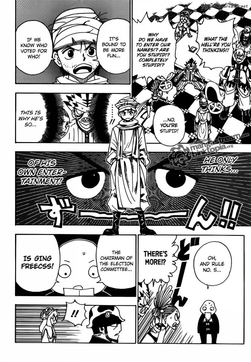 Hunter x Hunter, Chapter 320 - Voting image 02