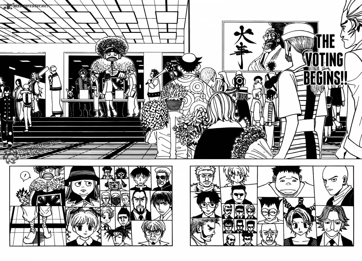 Hunter x Hunter, Chapter 320 - Voting image 10