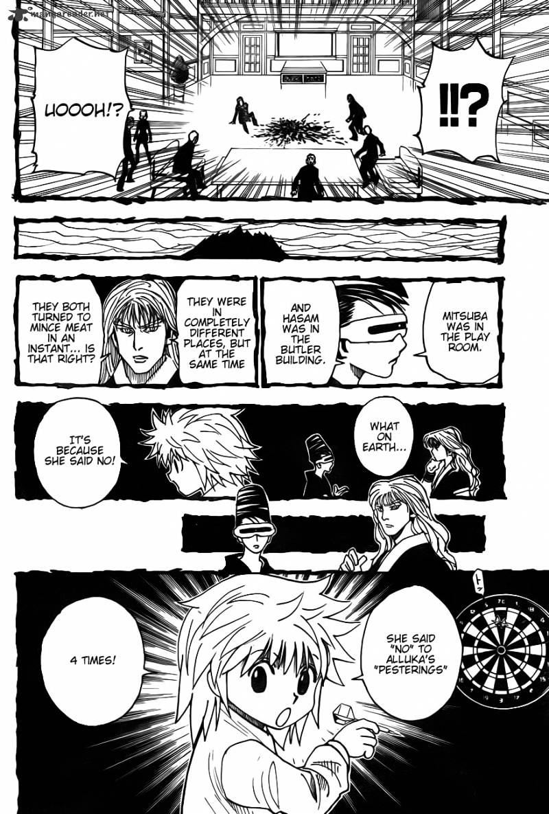 Hunter x Hunter, Chapter 322 - Siblings image 10